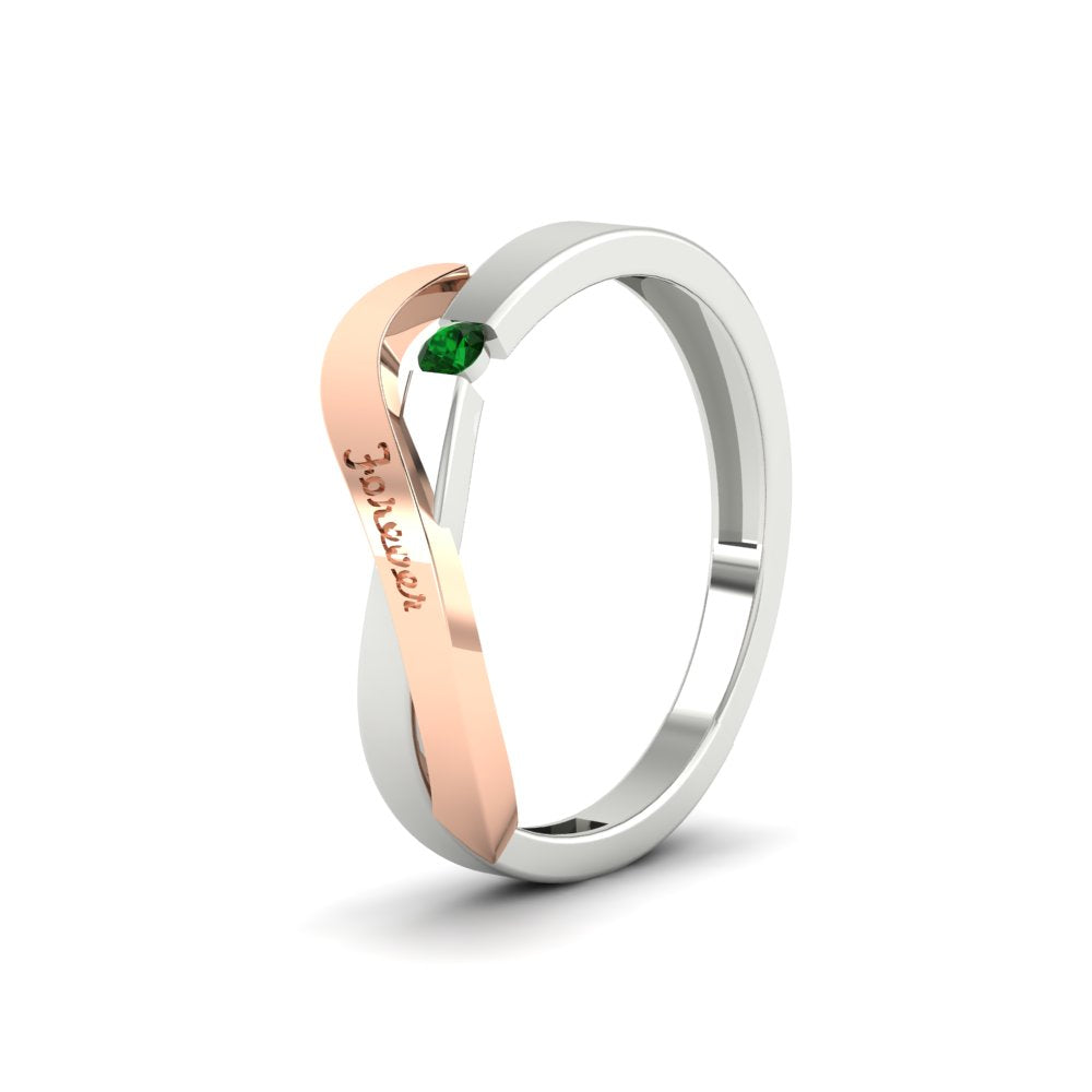 Swirl Love Mens Wedding Ring Fascinating Diamonds