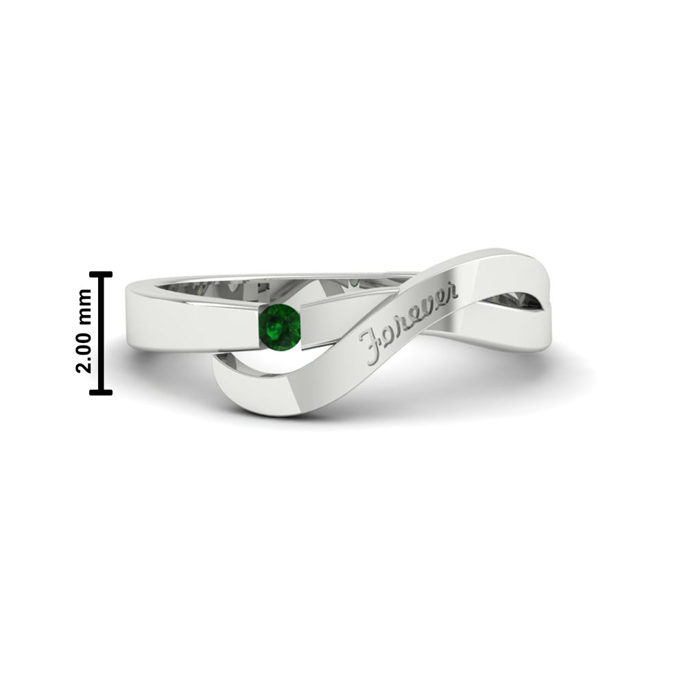 Swirl Love Mens Wedding Ring Fascinating Diamonds