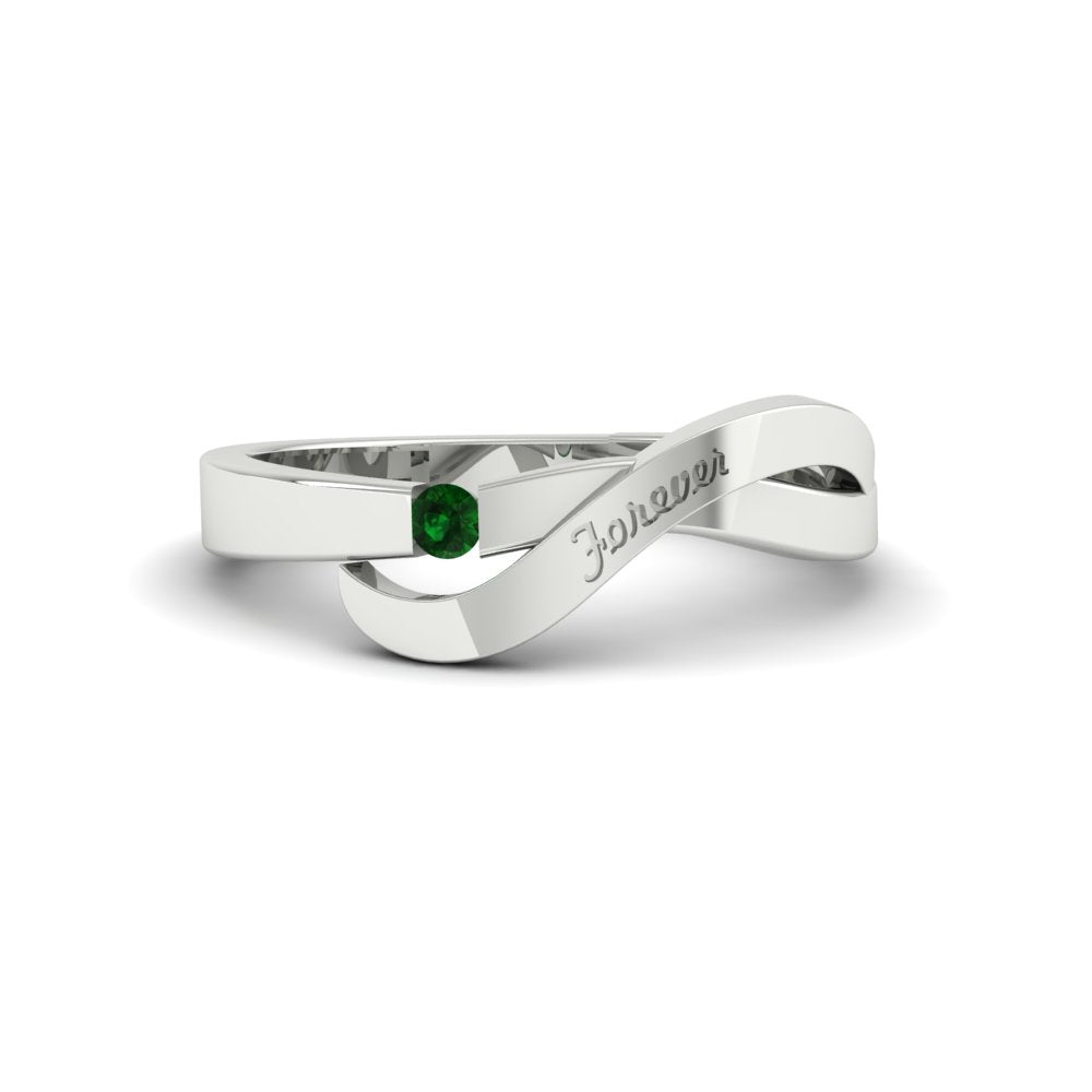 Swirl Love Mens Wedding Ring Fascinating Diamonds