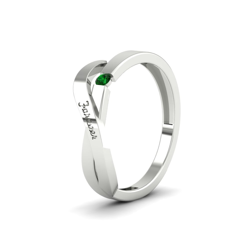 Swirl Love Mens Wedding Ring Fascinating Diamonds