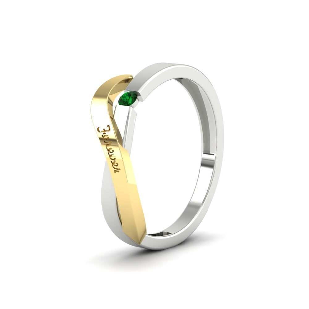 Swirl Love Mens Wedding Ring Fascinating Diamonds