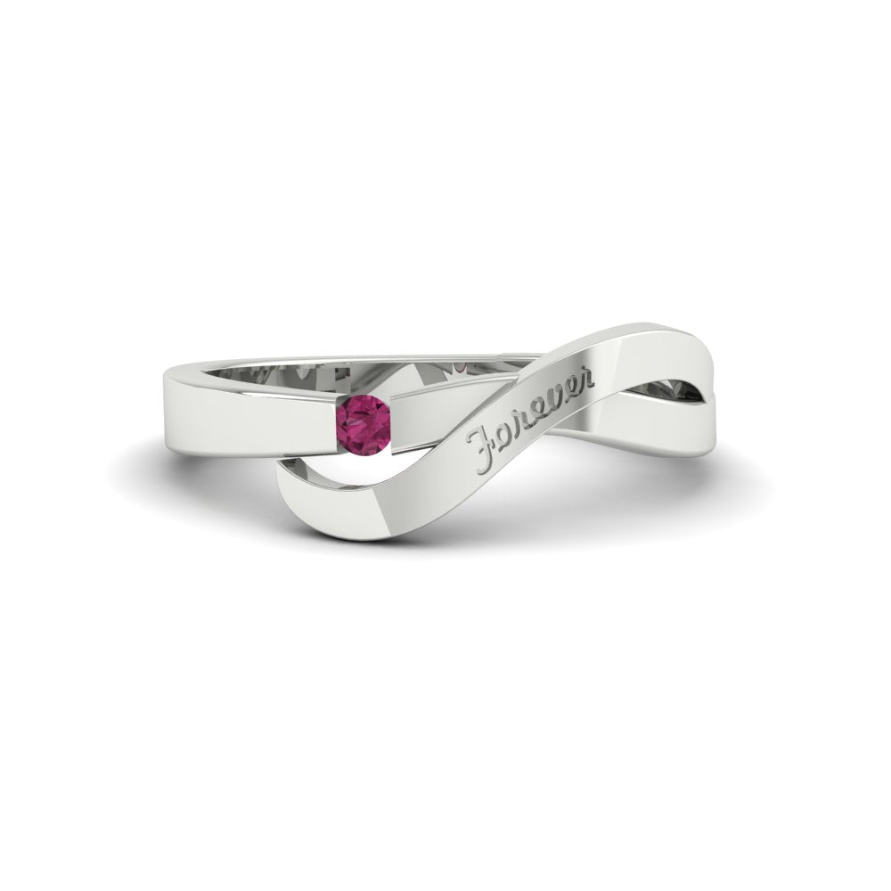 Swirl Love Mens Wedding Ring Fascinating Diamonds