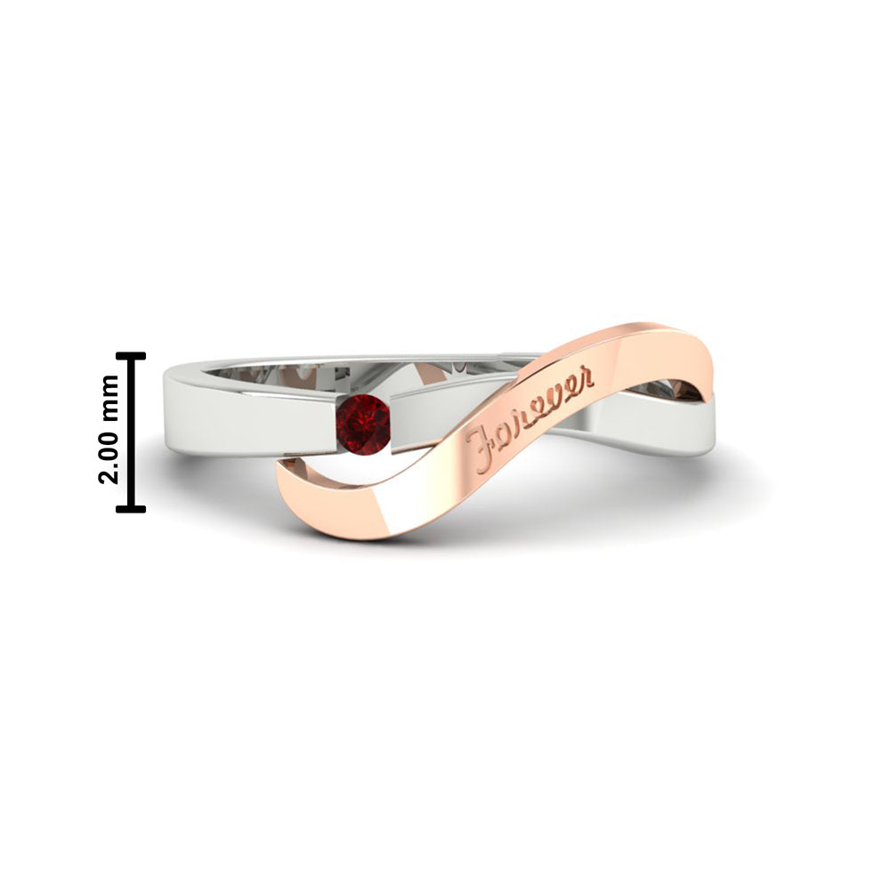 Swirl Love Mens Wedding Ring Fascinating Diamonds
