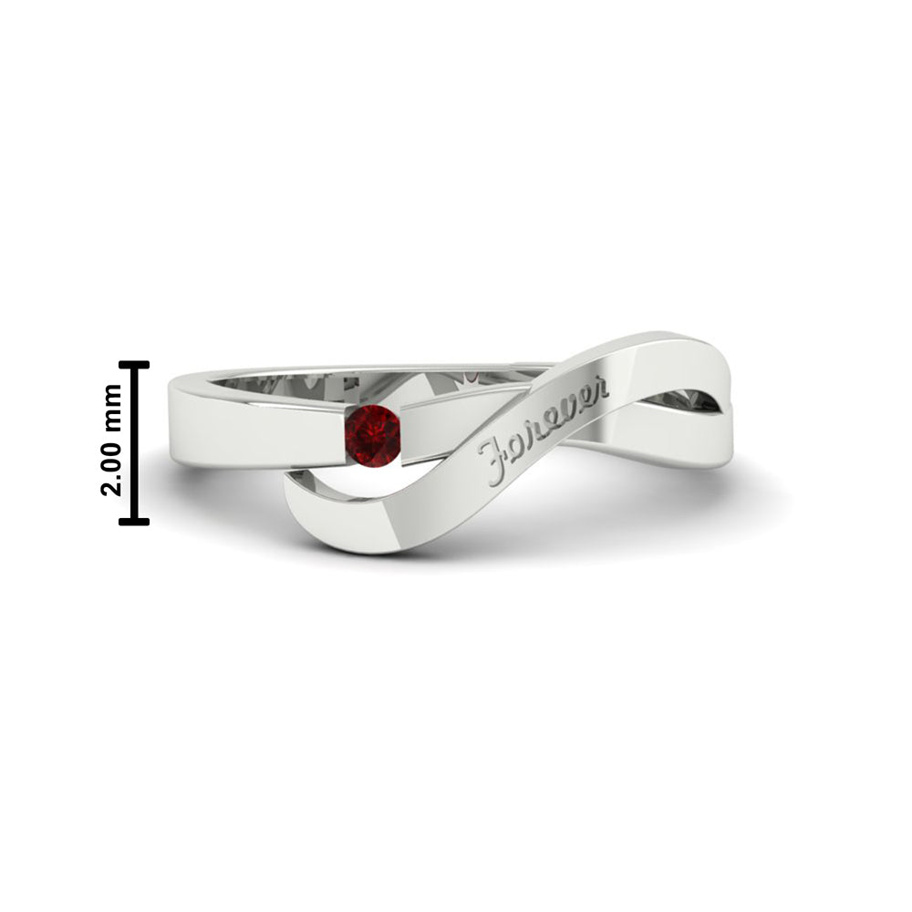 Swirl Love Mens Wedding Ring Fascinating Diamonds