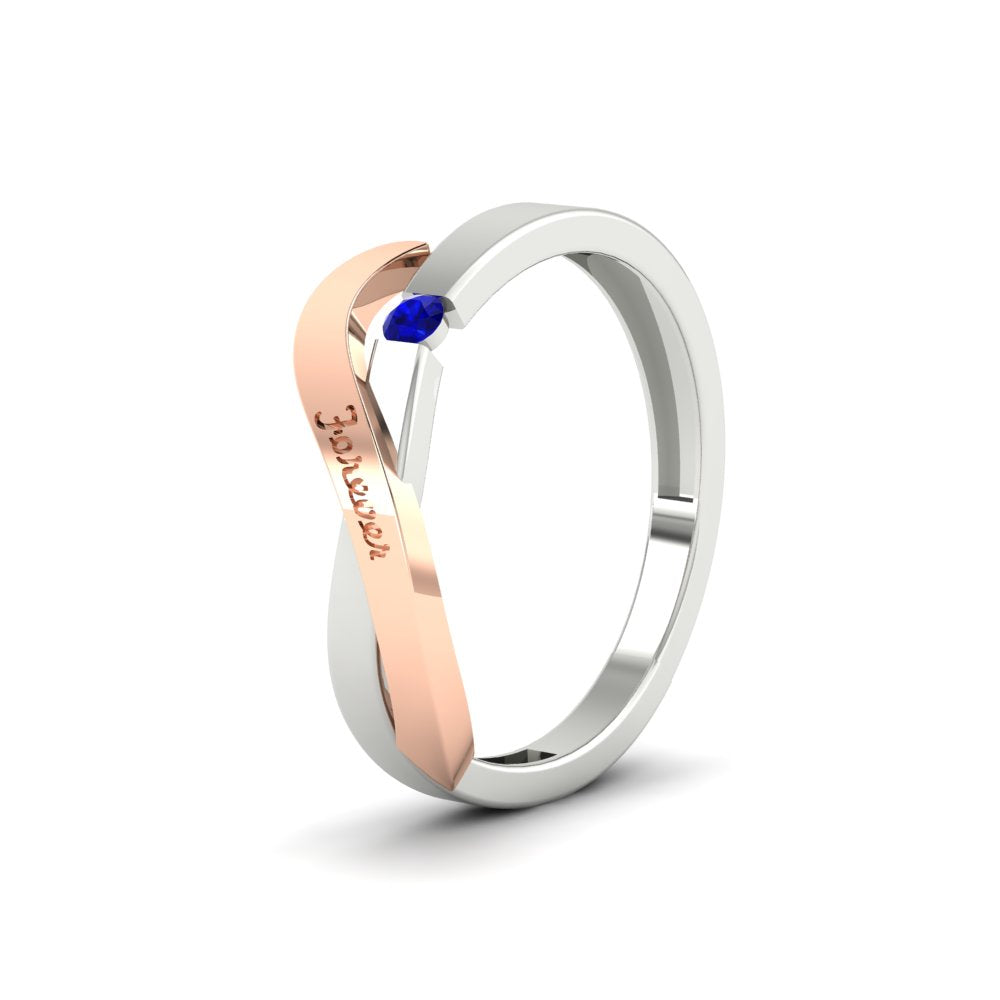Swirl Love Mens Wedding Ring Fascinating Diamonds