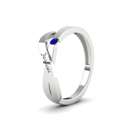 Swirl Love Mens Wedding Ring Fascinating Diamonds