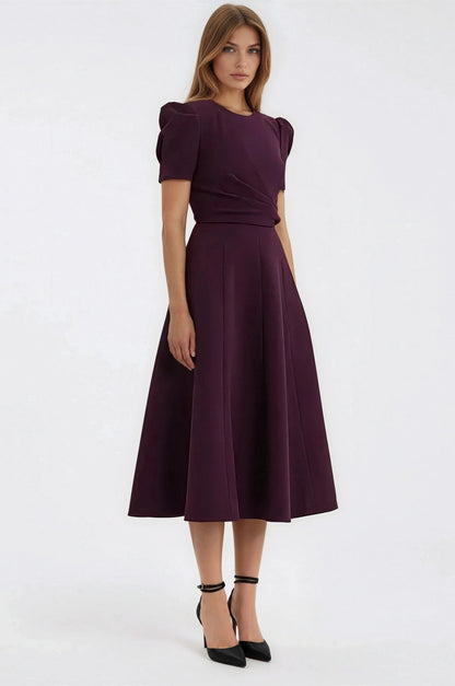Syrah Midi Dress – Blackberry XO, Tina