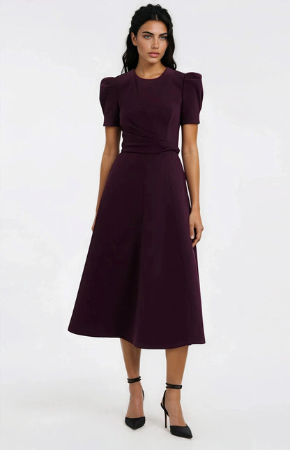 Syrah Midi Dress – Blackberry XO, Tina