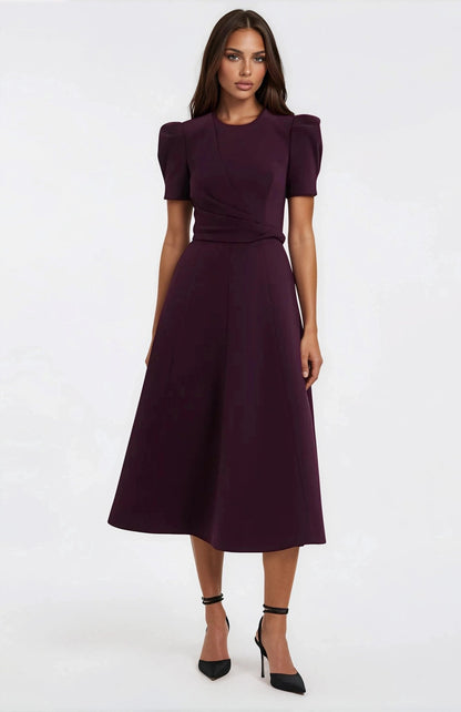 Syrah Midi Dress – Blackberry XO, Tina
