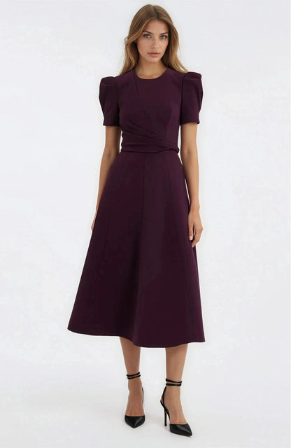 Syrah Midi Dress – Blackberry XO, Tina