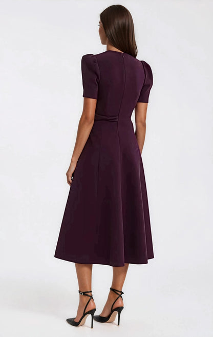 Syrah Midi Dress – Blackberry XO, Tina