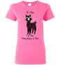 t-shirt: Alpaca I'm Fine Ladies Short-Sleeve Purely Alpaca