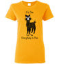 t-shirt: Alpaca I'm Fine Ladies Short-Sleeve Purely Alpaca