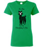 t-shirt: Alpaca I'm Fine Ladies Short-Sleeve Purely Alpaca
