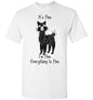 t-shirt: Alpaca I'm Fine Short-Sleeve Purely Alpaca