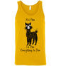 t-shirt: Alpaca I'm Fine Unisex Tank Purely Alpaca