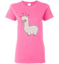 t-shirt: Alpaca Love Gildan Ladies Short-Sleeve Purely Alpaca
