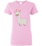 t-shirt: Alpaca Love Gildan Ladies Short-Sleeve Purely Alpaca