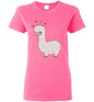 t-shirt: Alpaca Love Gildan Ladies Short-Sleeve Purely Alpaca