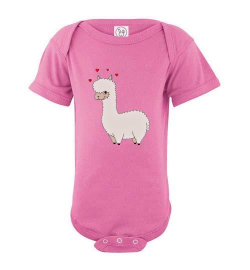 t-shirt: Alpaca Love Infant Fine Jersey Bodysuit Onesie Purely Alpaca