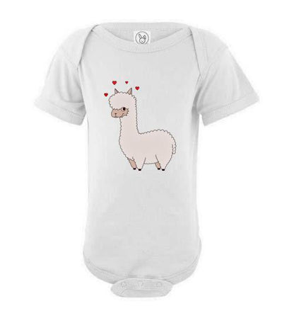 t-shirt: Alpaca Love Infant Fine Jersey Bodysuit Onesie Purely Alpaca