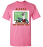 t-shirt: Alpaca The Smarter Wool Gildan Short-Sleeve Purely Alpaca