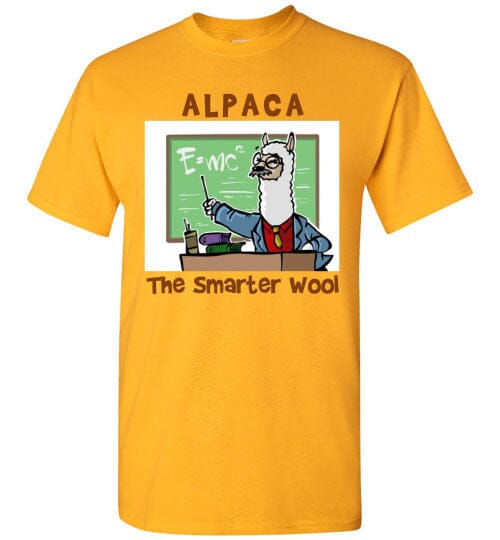t-shirt: Alpaca The Smarter Wool Gildan Short-Sleeve Purely Alpaca