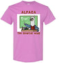 t-shirt: Alpaca The Smarter Wool Gildan Short-Sleeve Purely Alpaca