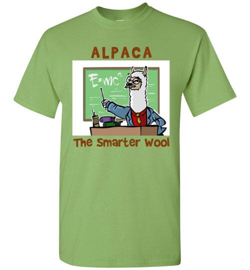 t-shirt: Alpaca The Smarter Wool Gildan Short-Sleeve Purely Alpaca