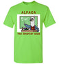 t-shirt: Alpaca The Smarter Wool Gildan Short-Sleeve Purely Alpaca