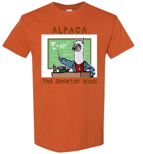 t-shirt: Alpaca The Smarter Wool Gildan Short-Sleeve Purely Alpaca