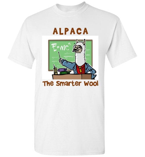 t-shirt: Alpaca The Smarter Wool Gildan Short-Sleeve Purely Alpaca