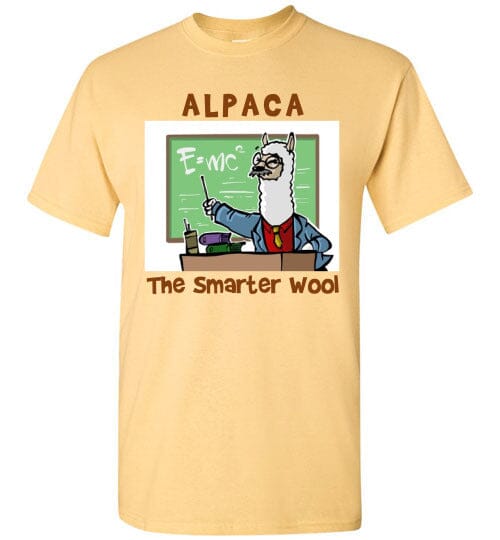 t-shirt: Alpaca The Smarter Wool Gildan Short-Sleeve Purely Alpaca