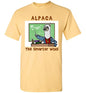 t-shirt: Alpaca The Smarter Wool Gildan Short-Sleeve Purely Alpaca
