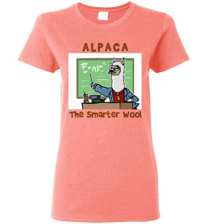 t-shirt: Alpaca The Smarter Wool Ladies Short-Sleeve Purely Alpaca