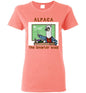 t-shirt: Alpaca The Smarter Wool Ladies Short-Sleeve Purely Alpaca