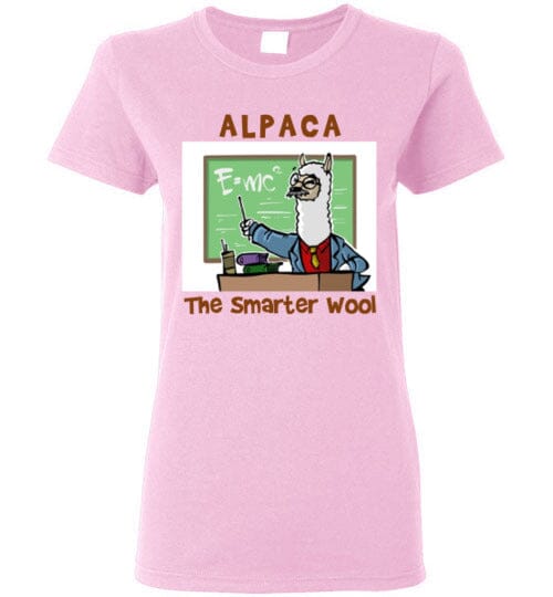 t-shirt: Alpaca The Smarter Wool Ladies Short-Sleeve Purely Alpaca