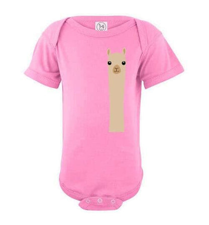 t-shirt: Alpaca Watching Custom Order - Infant Bodysuit Purely Alpaca