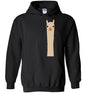 Alpaca Watching Gildan Hoodie Purely Alpaca