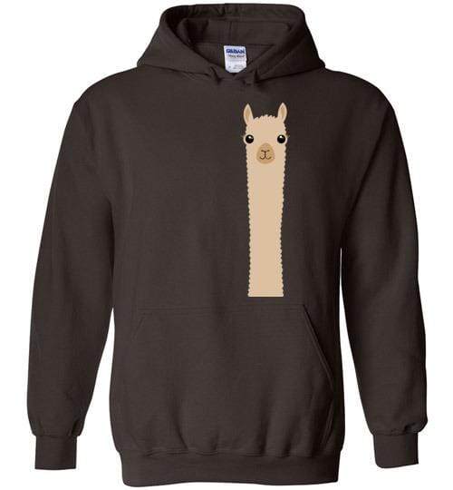 Alpaca Watching Gildan Hoodie Purely Alpaca