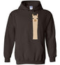 Alpaca Watching Gildan Hoodie Purely Alpaca