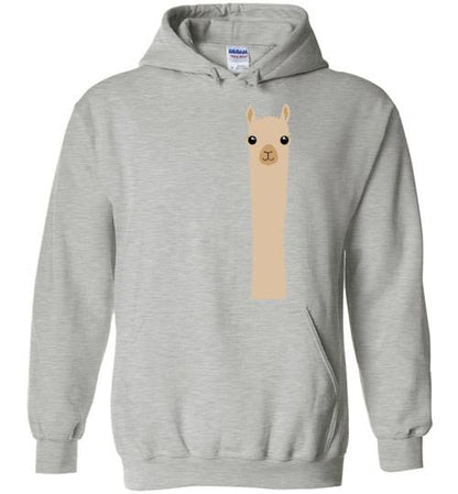 Alpaca Watching Gildan Hoodie Purely Alpaca
