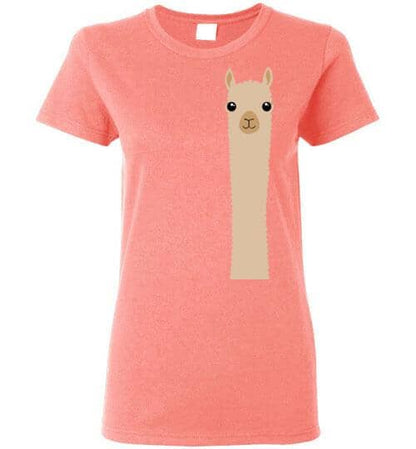 t-shirt: Alpaca Watching Gildan Ladies Purely Alpaca