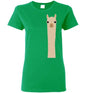 t-shirt: Alpaca Watching Gildan Ladies Purely Alpaca