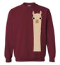t-shirt: Alpaca Watching Gildan Sweatshirt Purely Alpaca