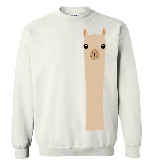 t-shirt: Alpaca Watching Gildan Sweatshirt Purely Alpaca