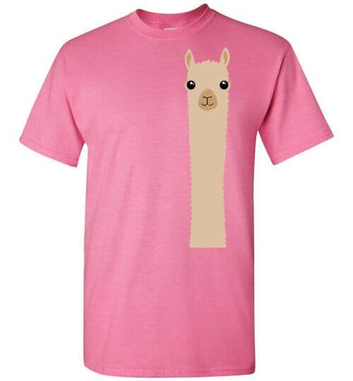 t-shirt: Alpaca Watching Gildan Unisex Purely Alpaca