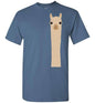 t-shirt: Alpaca Watching Gildan Unisex Purely Alpaca