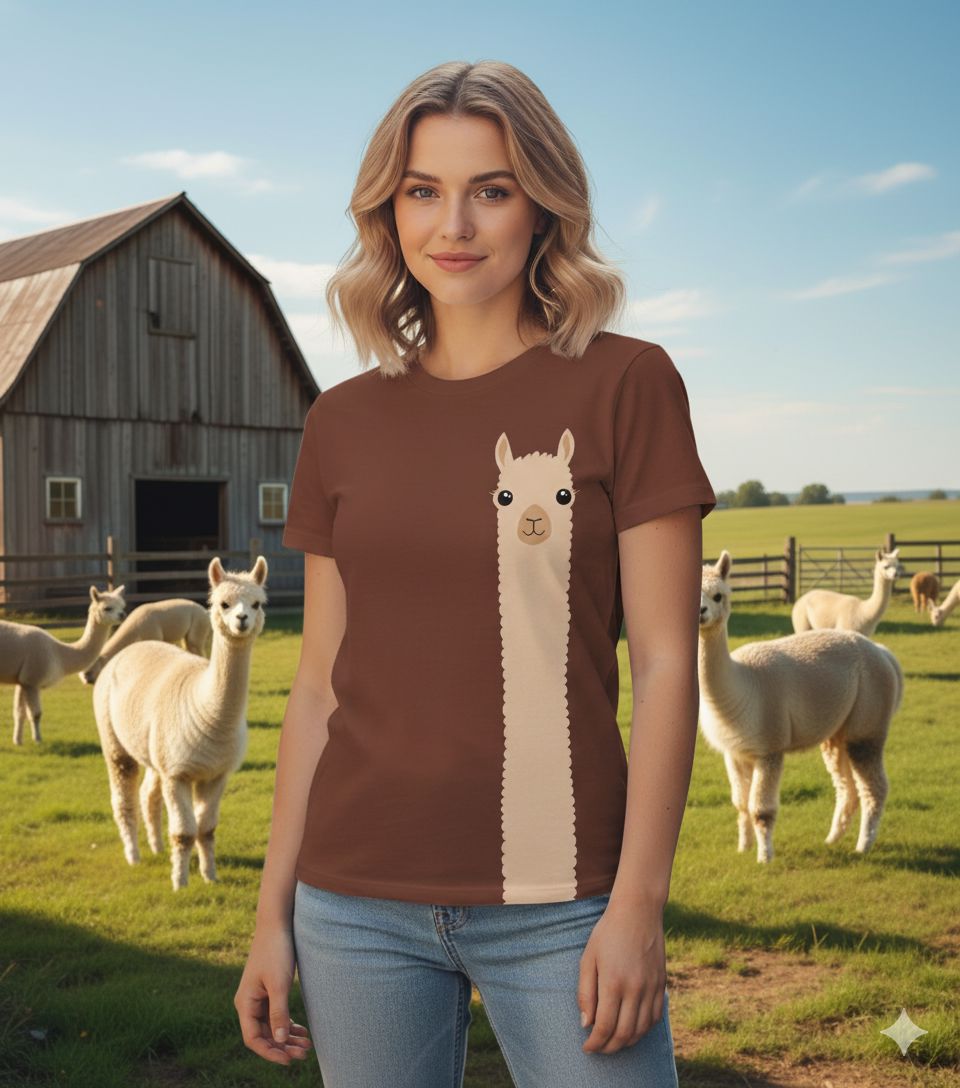 t-shirt: Alpaca Watching Purely Alpaca