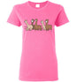 t-shirt: Curious Alpacas Gildan Ladies Short-Sleeve Purely Alpaca